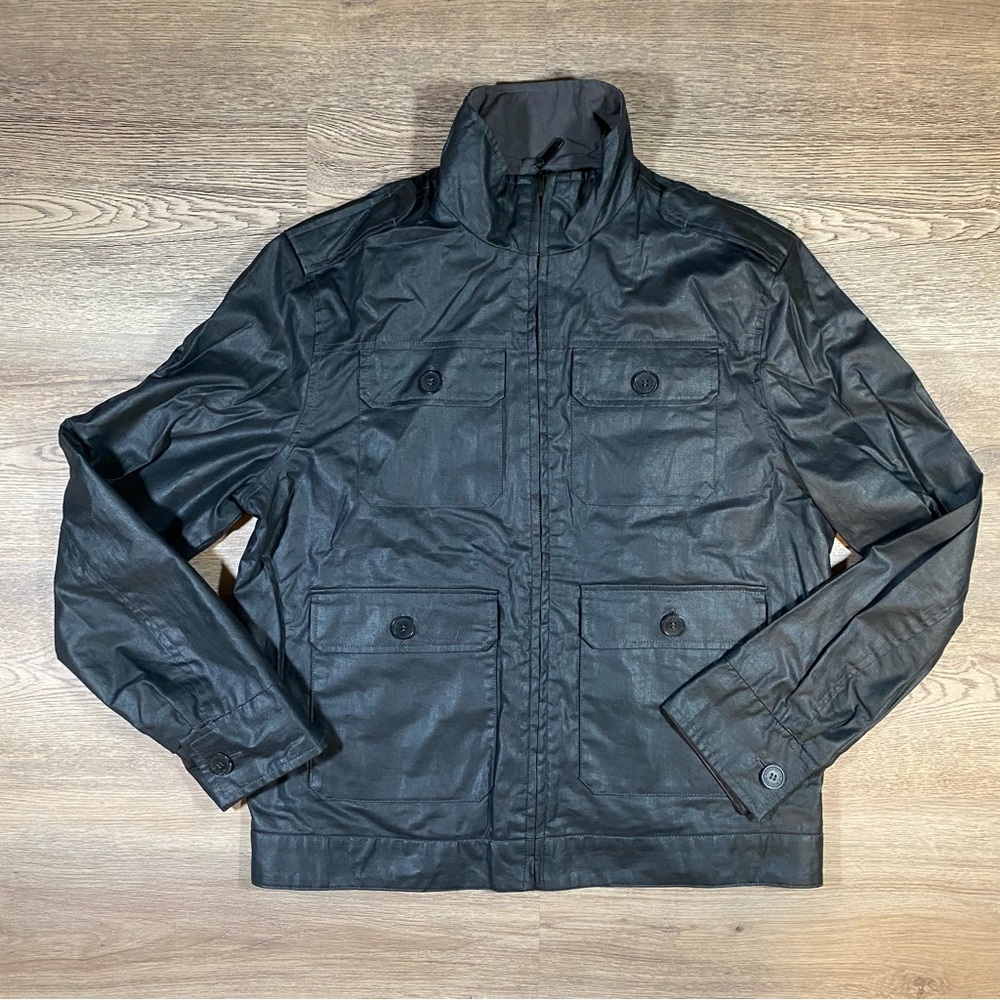 Kenneth Cole Reaction G-III Apparel Jacket Full Zip Reversible Men’s Large Gray
